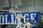 VB vs USCGA  Wheaton College Women's Volleyball vs U.S. Coast Guard Academy. - Photo by Keith Nordstrom : Wheaton, Volleyball